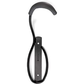 Schwinn Bike Hook Wall Mount, Vertically Store Bike, Holds Up to 50 lbs., Space Saver, Black