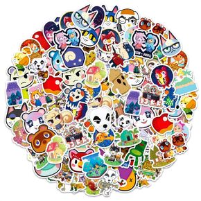 150Pcs Cute Animal Water Bottle Stickers - Animal Stickers for Water Bottles Games Vinyl Stickers for Cars Laptop Stickers Aesthetic Stickers - Funny Stickers for Cars, Bicycle, Luggage, Skateboard