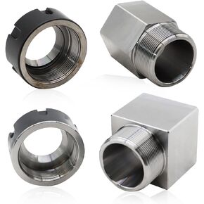 ER-32 Hex & Square Collet Block Set Compatible with CNC Lathe Engraving Cutting Machine