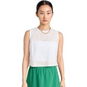 Women's Logan Mesh Tank with Stripe