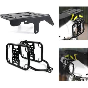 Xitomer Saddlebag Support + Racks Luggage Racks, Fit for 2024 2023 2022 DR650 1996-2014 2015 2016 2017 2018 2019 2020 2021 2022 DR650, Motorcycle Pannier Racks, Side Carrier