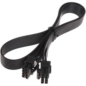 CPU 8 Pin Male to CPU 8 Pin (4+4 Detachable) Male EPS-12V Motherboard Power Adapter Cable for Corsair Modular Power Supply 25-inch (NOT PCI-e - NOT GPU VGA Cable)
