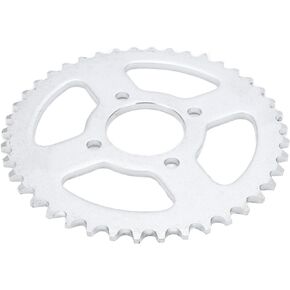 42T Sprocket,420 48mm 42T Sprocket Steel Rear Chain Roller Sprocket Kit Suitable for Electric Bicycle Kart Motorcycle