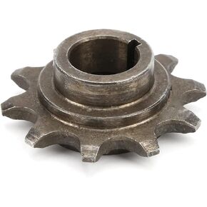Akozon 415 Chain 10 Teeth Front Sprocket Cog Iron Alloy for 48cc 80cc 2 Stroke Motorized Bicycle