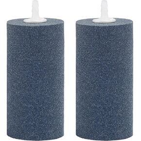 Pawfly Aquarium 4 Inch Air Stone Cylinder for Larger Pumps Bubble Diffuser Release Tool for Buckets Fish Tanks Outdoor Garden Ponds and DWC Reservoirs, 4 Pack