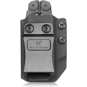 Kydex Multitool Sheath for LEATHERMAN Wave & Wave Plus, Fits for LEATHERMAN Wave & Wave Plus Sheath, Multi-Tool Not Included(Black)