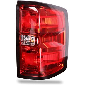 Tail Light Compatible With 2014-2019 Chevy Silverado 1500 2500 HD GMC Sierra 3500 HD Left Driver Side Replace:23431875