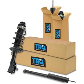 Complete Strut Spring Assembly Shock Front Rear Kit Pair Set of 4 for Honda Fit