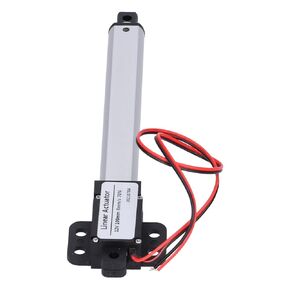 Linear Actuator, 4" Stroke Micro Linear Actuator, 12V DC Built in Limit Switch, Mini Electric Linear Actuator Motor for Home Appliances/Automotive, Low Noise and Short Circuit(Stroke 100mm-8mm/s-70N)