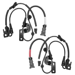 2PCS ABS Wheel Speed Sensor Harness Rear Left+Right for Hyundai Sonata 2015-2017 1.6L 2.0L 2.4L
