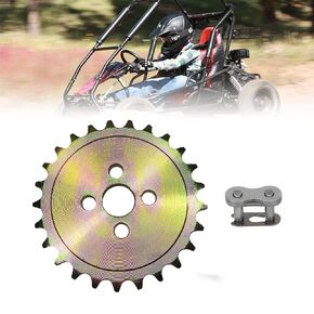 420 Chain 25 Tooth Chain Front Sprocket for KT196 CK196 196cc 6.5 Hp Go Kart