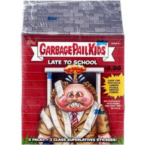 2020 Topps Garbage Pail Kids Series 1 'Late to School' BLASTER Sticker box (5 pks/bx)