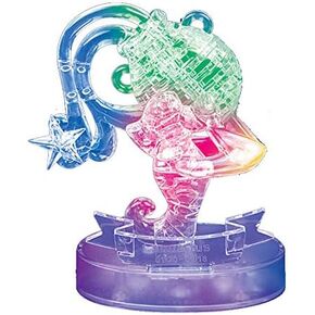 Graces Dawn® Crystal Twelve Constellations Deluxe 3D Puzzle Colorful Crystal Decoration (Gemini)
