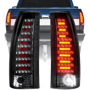 ضوء خلفي LED مناسب لسيارة Chevy GMC C/K 1500 2500 3500 (88-99)، C/K 1500 2500 Suburban 92-99، لـ Silverado 94-98، لـ Blazer 92-94، لـ Tahoe 95-99، لـ GMC Yukon 92-00، لإسكاليد 99-00، عدسة دخانية in Saudi Arabia