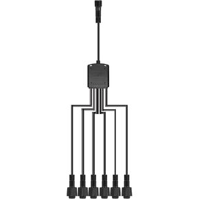 6-Way الفاصل استبدال 4Pin للمعادن حلم اللون RGB + IC LED أضواء الصخور 12 فولت مقاوم للماء لشاحنة جيب جولف ATV UTV in Kuwait