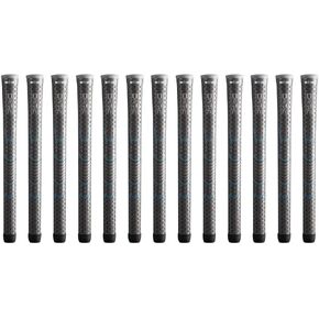 Winn Grips Dri-Tac 13 Piece Ladies/Men's Undersize (-1/32") Gray Golf Grip Bundle