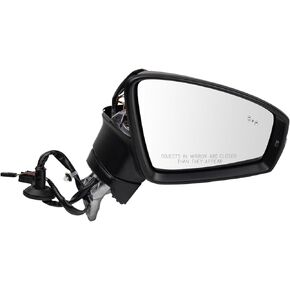 TRQ Right Mirror Fits 2018-2021 Volkswagen Tiguan