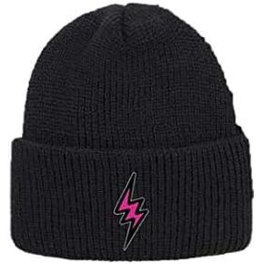 J Balvin Men's Standard Bolt Beanie, Black, One Size