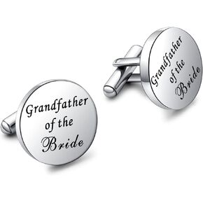 Grandfather of The Bride Cufflinks Grandfather of The Groom Grandfather of The Bride Cufflinks Set Anniversary Wedding Party Gift Grandpa Gift
