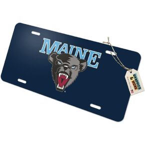 GRAPHICS & MORE University of Maine Black Bears Logo Novelty Metal Vanity Tag License Plate