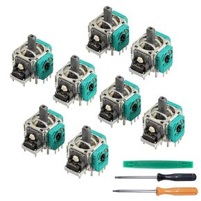 Genuine Analog Joysticks Repair Kit Compatible with Xbox One - Fixes Stick Drift, Broken, and Loose Joysticks on Regular, S, and Elite Series 1 Controllers Set