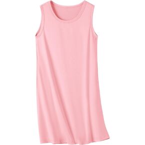 Umeyda Girls & Womens Nightgown Nightdress Soft Sleepwear Beach Casual Pockets Boho Summer Dresses Loose Sundress