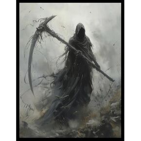 MTG (Grim Reaper) - أكمام فنية لبطاقات TCG غير لامعة 100 قيراط من Ai Armor