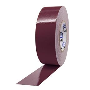 ProTapes Pro Duct 120 PE-Coated Cloth Premium Industrial Grade Duct Tape, 60 yds Length x 2" Width, Burgundy (Pack of 1)
