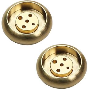 2Pack 5 Holes Incense Stick Holder, Metal Sandalwood Coil Base, etachable Brass Incense Burner Stand for Incense Sticks Home Indoor Outdoor Use, Incense and Incense Holders