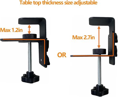 UISKOOPW No Drilling Under Desk Mount for Xbox Series X, Under Desk Holder Compatible with Xbox X, Stealth Horizontal Stand Gaming Desk Accessories for XSX in Kuwait