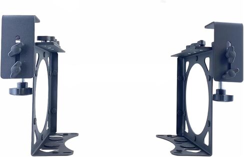 UISKOOPW No Drilling Under Desk Mount for Xbox Series X, Under Desk Holder Compatible with Xbox X, Stealth Horizontal Stand Gaming Desk Accessories for XSX in Kuwait