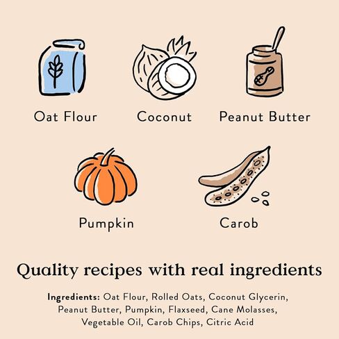 Bocce's Bakery All-Natural Witches Brew Dog Treats, Wheat-Free, Limited Ingredient Soft & Chewy Dog Treats, Inspired by Halloween, 6 oz in Kuwait