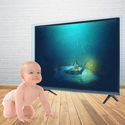 واقي شاشة الضوء الأزرق للتلفزيون مقاس 32 بوصة، كتل حماية الضوء الأزرق لحماية العين تقلل من إجهاد العين وإجهاد العين لشاشات LCD مقاس 32 بوصة، وLED، وOLED، وQLED 4K HDTV in Kuwait