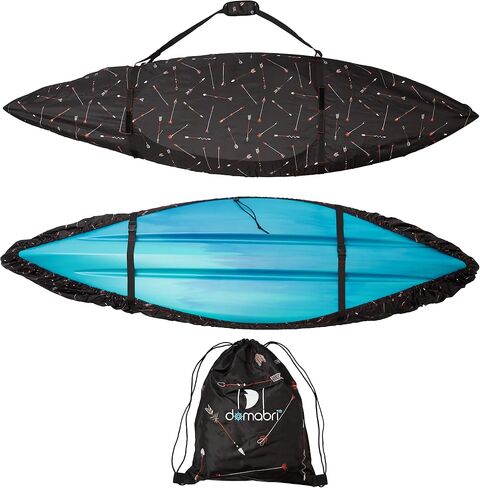 Heavy Duty Kayak Dust Cover-UV Protection, Resistant to Sun, Rain, and Snow-Outdoor/Indoor Storage-Industrial Buckles, Reinforced Stitching-Boat Accessories-Fabric Dust Bag Included(Arrowhead) in Saudi Arabia