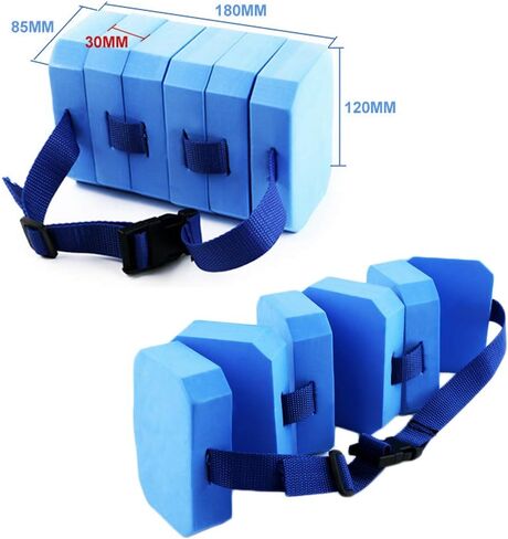 حزام السباحة A&I AiLike EVA حزام الخصر العائم لتدريب الركض المائي للمبتدئين في السباحة in Kuwait