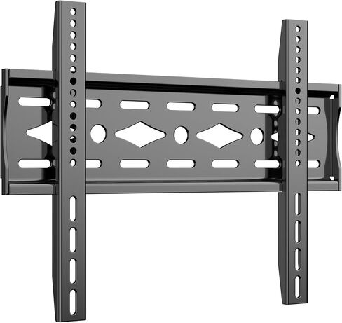 TV Mount Bracket Fixed for Most 26-63 Inch LED, LCD and Flat Curved TV, Fixed TV Wall Mount with Max VESA 400x400mm and Holds up to 110lbs,only 1.18inch from Wall Low Profile and Space Saving in Saudi Arabia