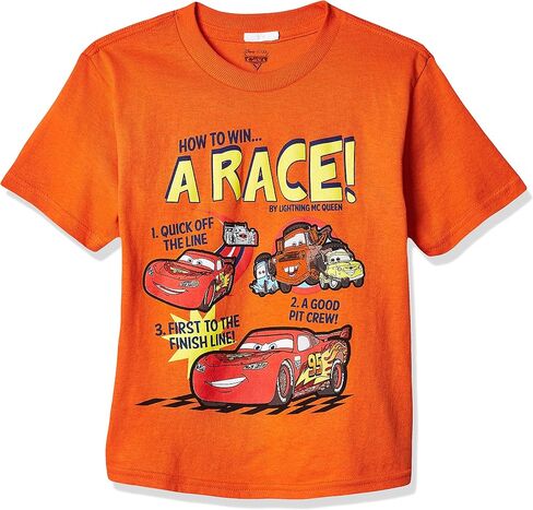 Disney Cars Boys' How To Win A Race T-Shirt in Saudi Arabia
