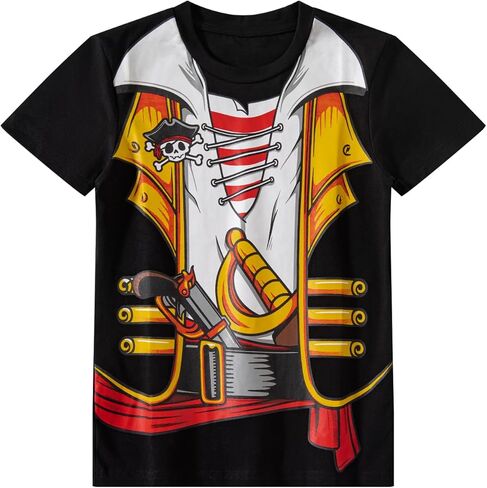 Halloween Pumpkin Kids Boys' Short Sleeve T-Shirt in Saudi Arabia