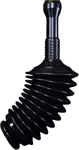 Master Plunger MP500-3 Heavy Duty All Purpose Plunger, Laundry Tubs, Bath Tubs, Kitchen Sinks, Garbage Disposal, Toilets Commercial & Residential Use. Equipped with Air Release Valve, Black in Saudi Arabia