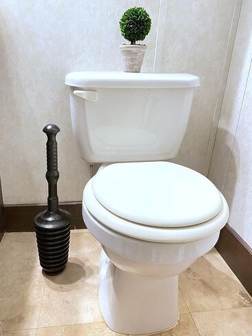 Master Plunger MP500-3 Heavy Duty All Purpose Plunger, Laundry Tubs, Bath Tubs, Kitchen Sinks, Garbage Disposal, Toilets Commercial & Residential Use. Equipped with Air Release Valve, Black in Saudi Arabia