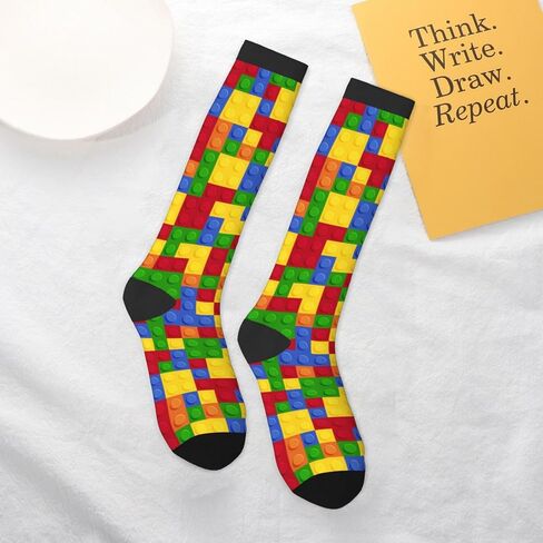 Novelty Funny Dress Socks Casual 3D Printed Leisure Crew Sock for Adults Teens Daily Wear in Saudi Arabia