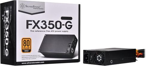 SilverStone Technology SST-FX350-G Flex ATX 1U 350 Watt 80 Plus Gold Power Supply with Fixed Cables in Saudi Arabia