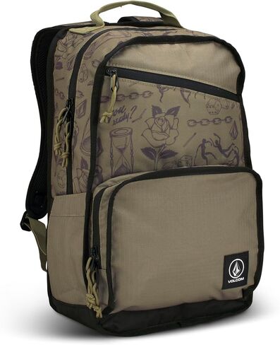 Volcom Men's Hardbound Backpack, Grey/Black, One Size in Saudi Arabia