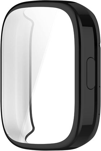 Screen Protective Case Compatible for Xiaomi Redmi Watch 3 Smart Watch TPU Case Soft Ultra-Slim Screen Protector for Xiaomi Redmi Watch3 Bumper Shell (2 Pack A) in Saudi Arabia