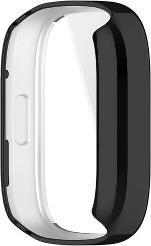 Screen Protective Case Compatible for Xiaomi Redmi Watch 3 Smart Watch TPU Case Soft Ultra-Slim Screen Protector for Xiaomi Redmi Watch3 Bumper Shell (2 Pack A) in Saudi Arabia