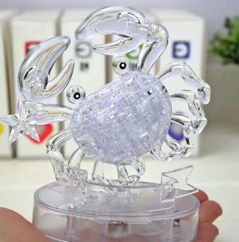 لغز Graces Dawn® Crystal Twelve Constellations Deluxe ثلاثي الأبعاد مزين بالكريستال الملون (الجوزاء) in Kuwait