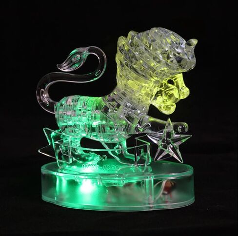 لغز Graces Dawn® Crystal Twelve Constellations Deluxe ثلاثي الأبعاد مزين بالكريستال الملون (الجوزاء) in Kuwait