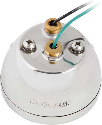 KA0031 6V مصباح خلفي Duolamp من الفولاذ المقاوم للصدأ لسيارة Ford Model A مع نص توقف كهرماني على عدسة زجاجية حمراء in Kuwait