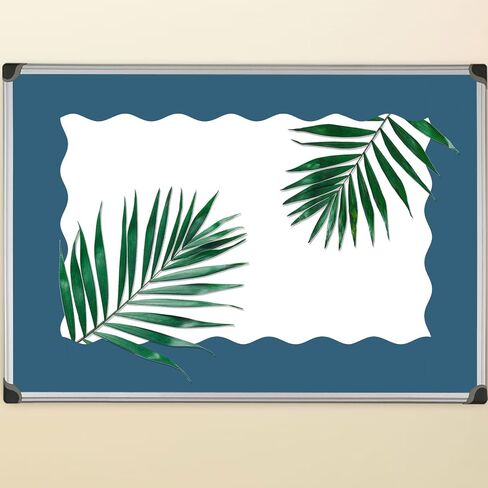 Slate Blue Bulletin Board Border Scalloped Border Trim for Classroom 52ft One Roll in Saudi Arabia