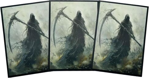 MTG (Grim Reaper) - أكمام فنية لبطاقات TCG غير لامعة 100 قيراط من Ai Armor in Saudi Arabia